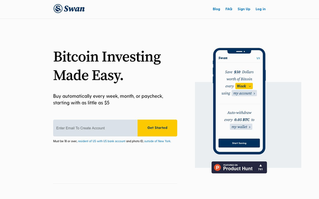 DCA into Bitcoin with SWAN